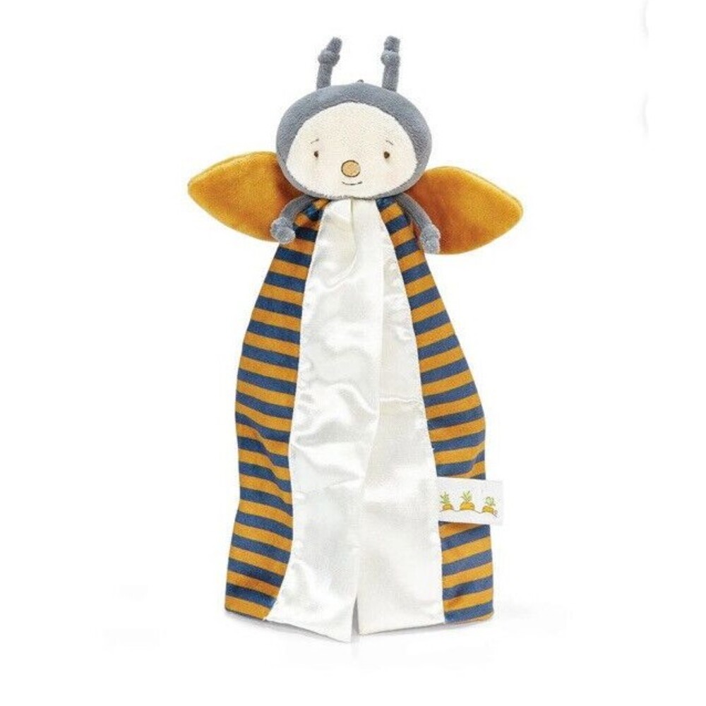 Bunnies by the Bay Buzzbee Bye Bye Buddy Baby Security Blanket Bee Lovey New
